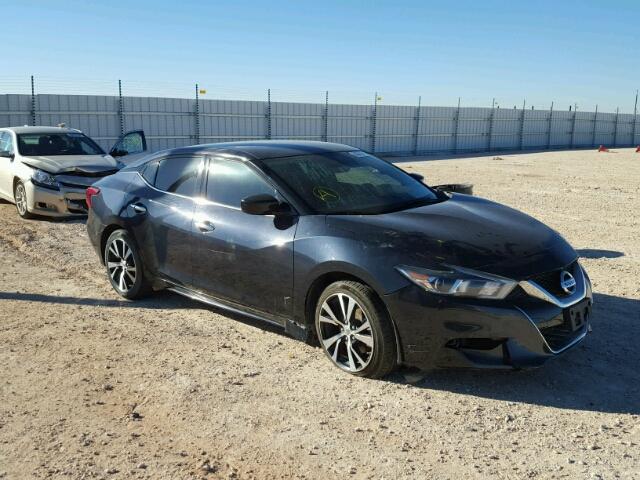 1N4AA6AP6GC438813 - 2016 NISSAN MAXIMA 3.5 BLACK photo 1