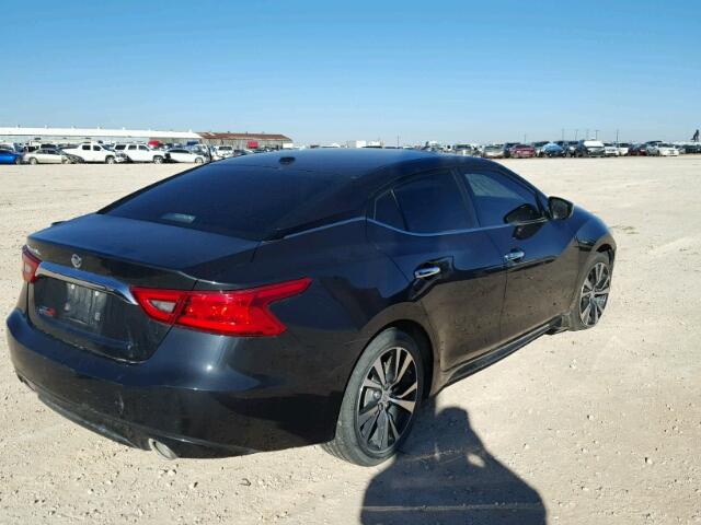 1N4AA6AP6GC438813 - 2016 NISSAN MAXIMA 3.5 BLACK photo 4