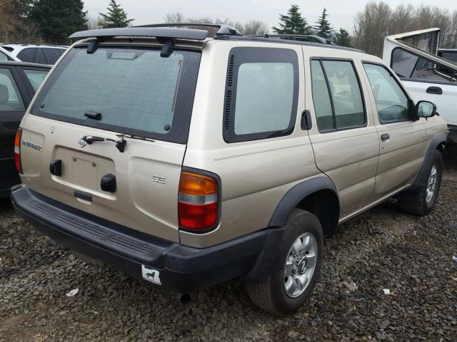 JN8AR05Y8XW320154 - 1999 NISSAN PATHFINDER GOLD photo 4