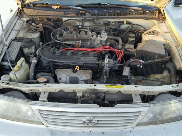 1N4AB41D3VC743707 - 1997 NISSAN SENTRA XE SILVER photo 7