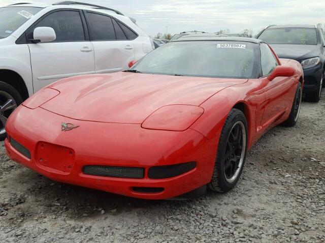 1G1YY22G5Y5115931 - 2000 CHEVROLET CORVETTE RED photo 2