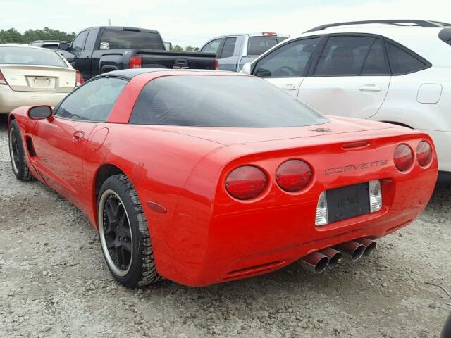 1G1YY22G5Y5115931 - 2000 CHEVROLET CORVETTE RED photo 3