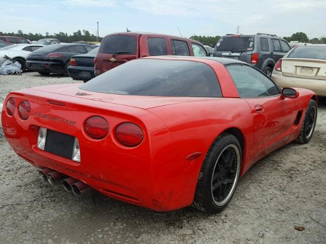 1G1YY22G5Y5115931 - 2000 CHEVROLET CORVETTE RED photo 4