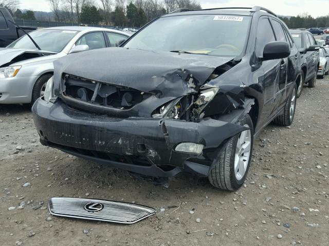 2T2GA31U76C052248 - 2006 LEXUS RX 330 BLACK photo 2