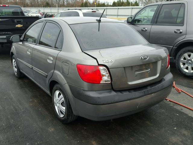 KNADH4A33B6930837 - 2011 KIA RIO BASE RED photo 3