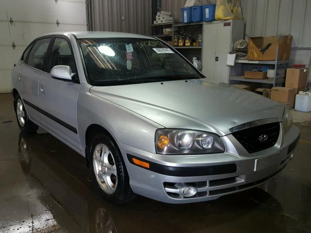 KMHDN56D76U181380 - 2006 HYUNDAI ELANTRA GL SILVER photo 1