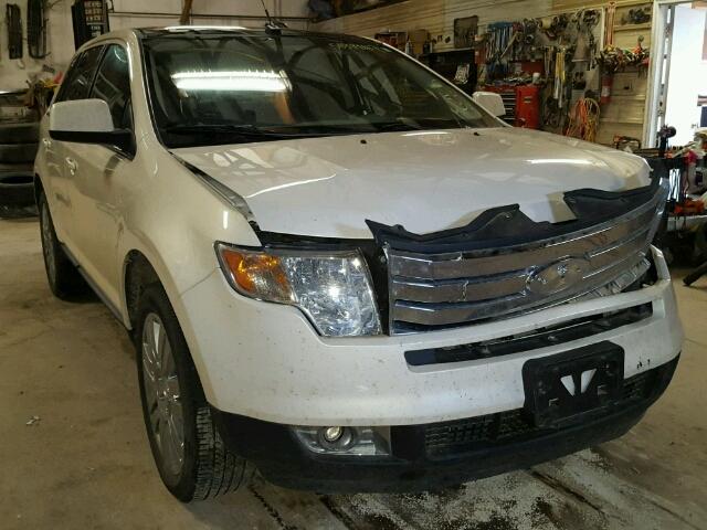 2FMDK49C48BB00687 - 2008 FORD EDGE LIMIT WHITE photo 1