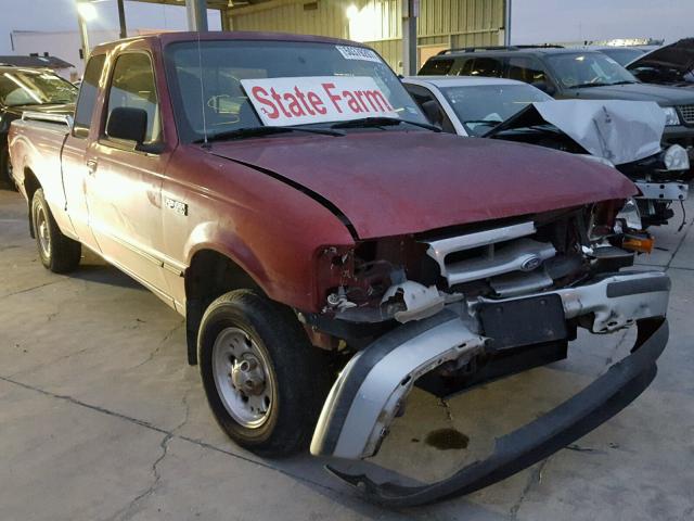 1FTYR14U2WPB33418 - 1998 FORD RANGER SUP MAROON photo 1