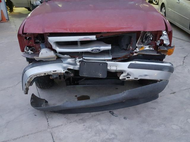 1FTYR14U2WPB33418 - 1998 FORD RANGER SUP MAROON photo 9