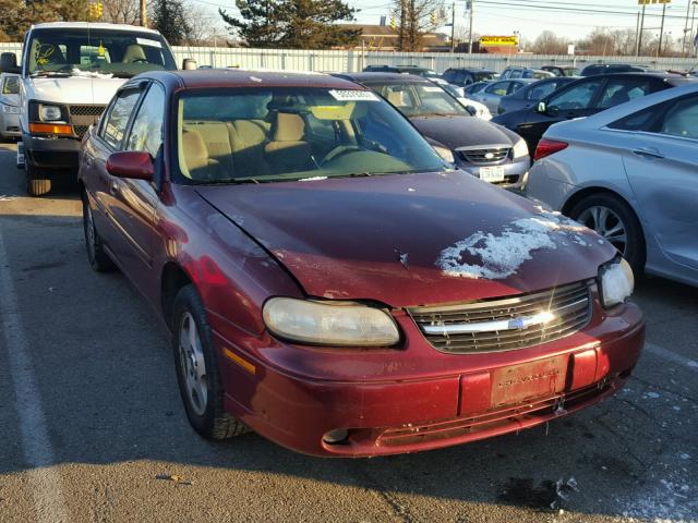 1G1NE52J03M505097 - 2003 CHEVROLET MALIBU LS BURGUNDY photo 1