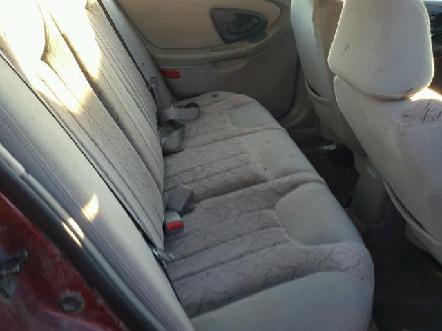 1G1NE52J03M505097 - 2003 CHEVROLET MALIBU LS 勃艮第红 照片 6