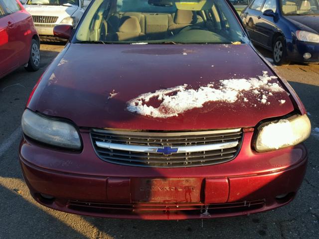 1G1NE52J03M505097 - 2003 CHEVROLET MALIBU LS BURGUNDY photo 9