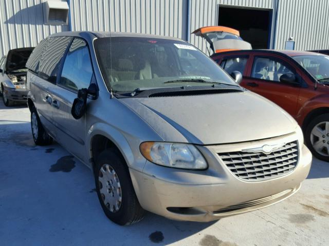 1C4GJ45382B620365 - 2002 CHRYSLER VOYAGER LX TAN photo 1