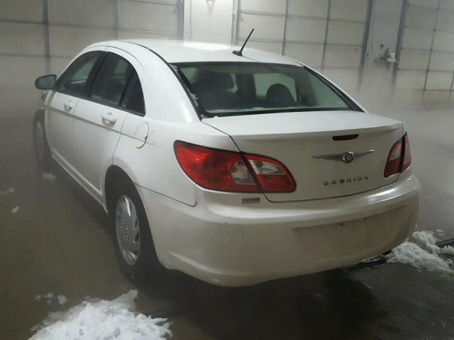 1C3LC46R28N177380 - 2008 CHRYSLER SEBRING LX WHITE photo 3