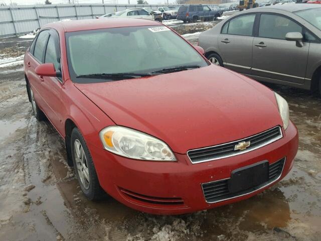 2G1WB58N979164941 - 2007 CHEVROLET IMPALA LS RED photo 1