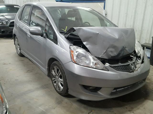 JHMGE88489C007617 - 2009 HONDA FIT SPORT SILVER photo 1