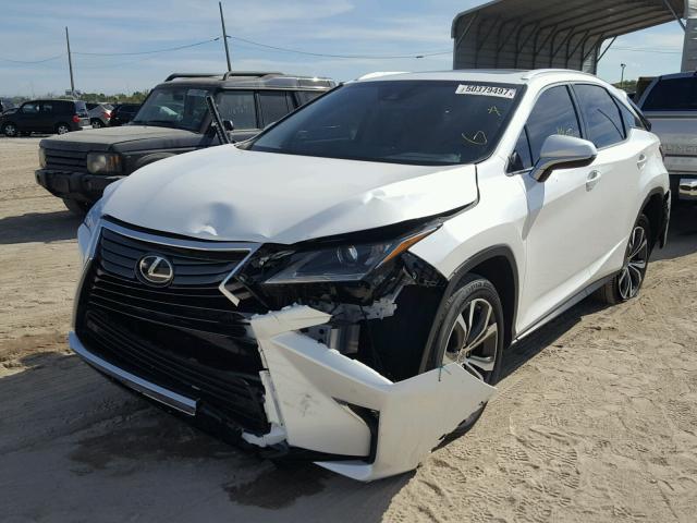 2T2ZZMCA6HC046678 - 2017 LEXUS RX 350 WHITE photo 2