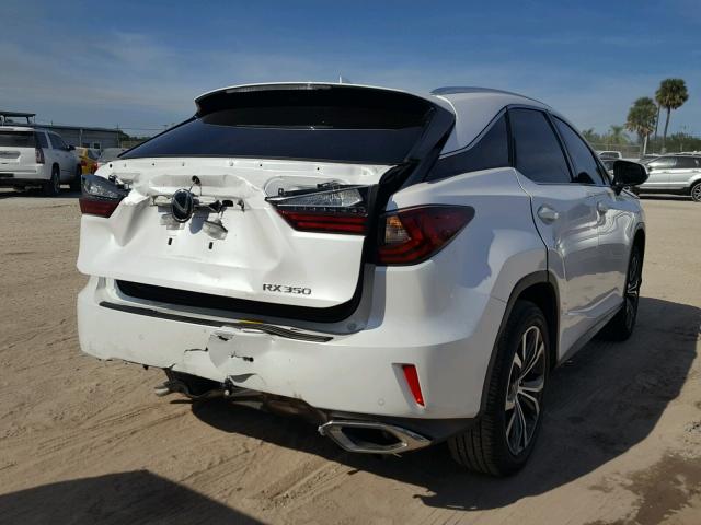 2T2ZZMCA6HC046678 - 2017 LEXUS RX 350 WHITE photo 4