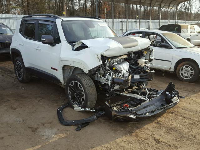 ZACCJBCB5HPF65112 - 2017 JEEP RENEGADE T WHITE photo 1