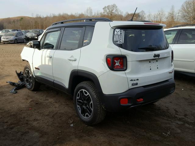 ZACCJBCB5HPF65112 - 2017 JEEP RENEGADE T WHITE photo 3