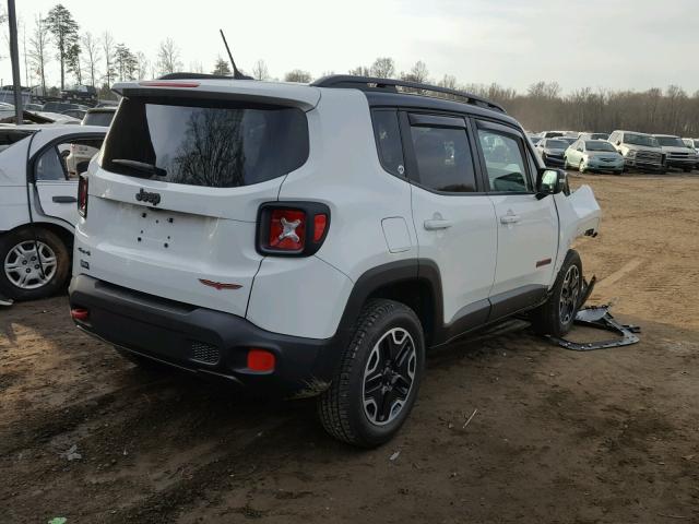 ZACCJBCB5HPF65112 - 2017 JEEP RENEGADE T WHITE photo 4