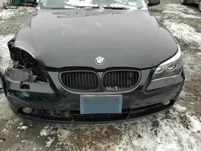 WBANB33564B113919 - 2004 BMW 545 I BLACK photo 7