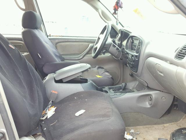 5TDBT44A01S004669 - 2001 TOYOTA SEQUOIA SR SILVER photo 5