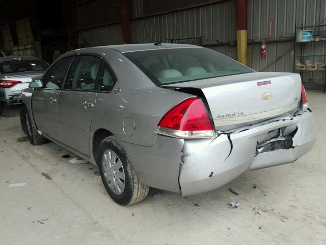 2G1WB58K479176386 - 2007 CHEVROLET IMPALA LS GRAY photo 3