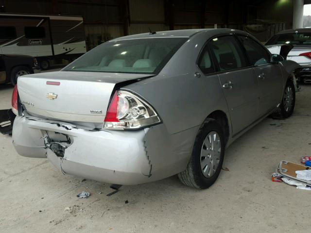 2G1WB58K479176386 - 2007 CHEVROLET IMPALA LS GRAY photo 4