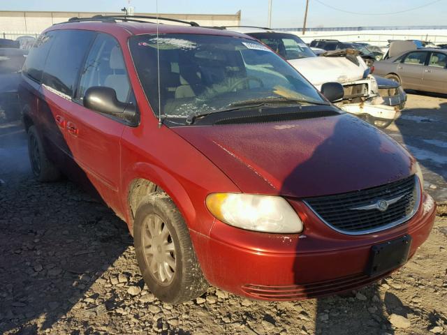 2C4GP44L53R238278 - 2003 CHRYSLER TOWN & COU MAROON photo 1