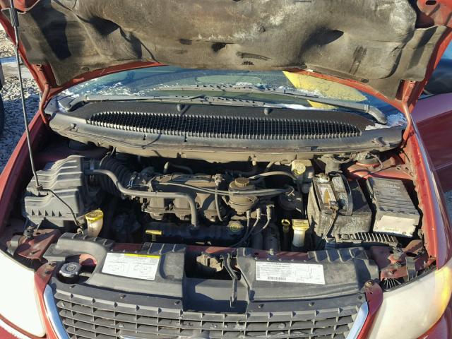 2C4GP44L53R238278 - 2003 CHRYSLER TOWN & COU MAROON photo 7