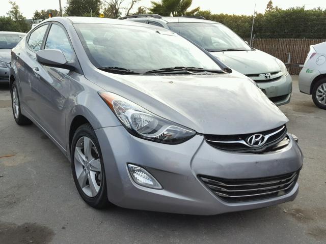 KMHDH4AE6DU805118 - 2013 HYUNDAI ELANTRA GL GRAY photo 1