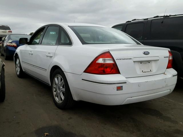 1FAHP25145G130749 - 2005 FORD FIVE HUNDR WHITE photo 3