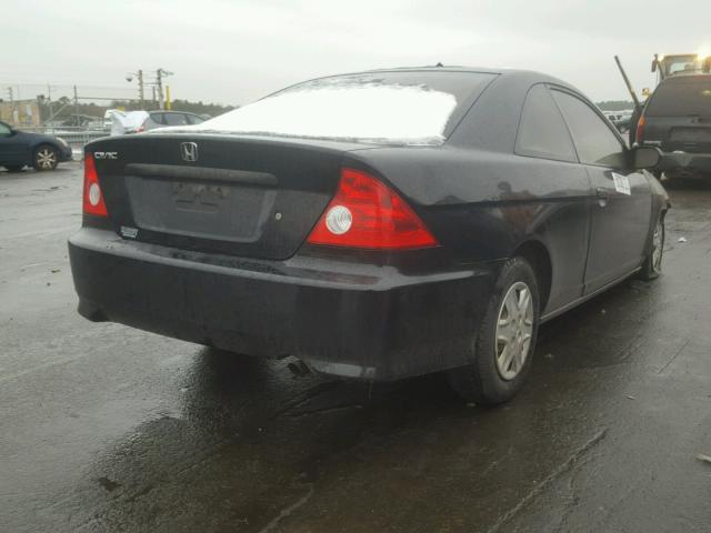 1HGEM22184L023124 - 2004 HONDA CIVIC DX V BLACK photo 4