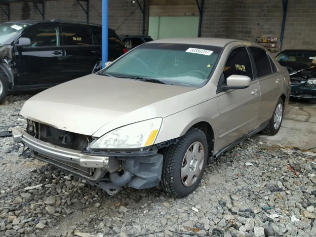 3HGCM56407G707339 - 2007 HONDA ACCORD LX GOLD photo 2