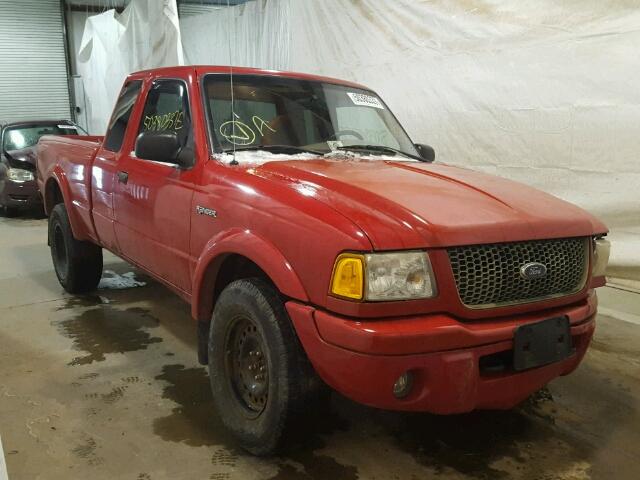 1FTZR15E41TA54053 - 2001 FORD RANGER SUP RED photo 1