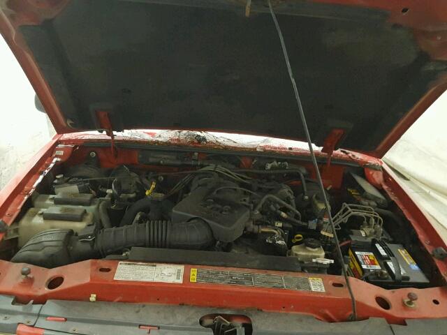 1FTZR15E41TA54053 - 2001 FORD RANGER SUP RED photo 7