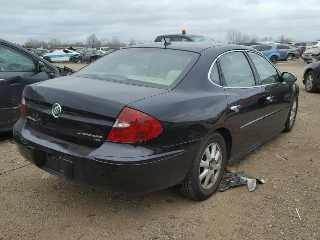 2G4WC582661156783 - 2006 BUICK LACROSSE C BLACK photo 4