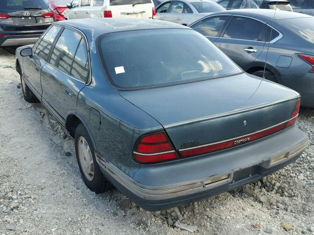 1G3HN53L9PH329380 - 1993 OLDSMOBILE 88 ROYALE GREEN photo 3