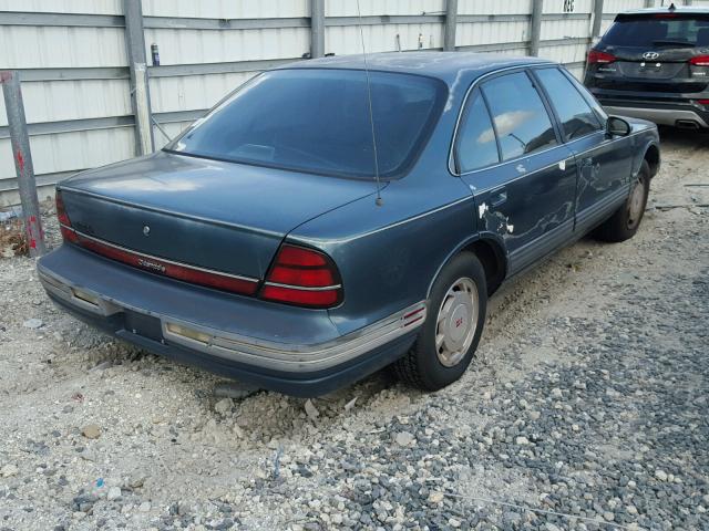 1G3HN53L9PH329380 - 1993 OLDSMOBILE 88 ROYALE GREEN photo 4