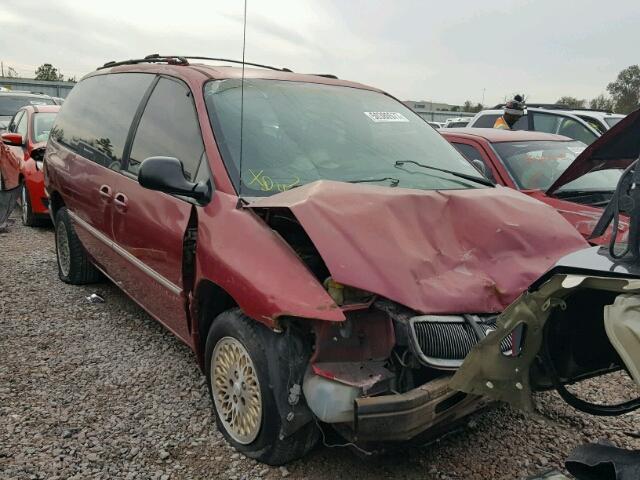 1C4GP54L1VB414251 - 1997 CHRYSLER TOWN & COU RED photo 1