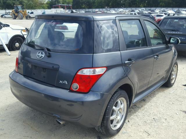 JTKKT624260164614 - 2006 TOYOTA SCION XA ნაცრისფერი ფოტო 4