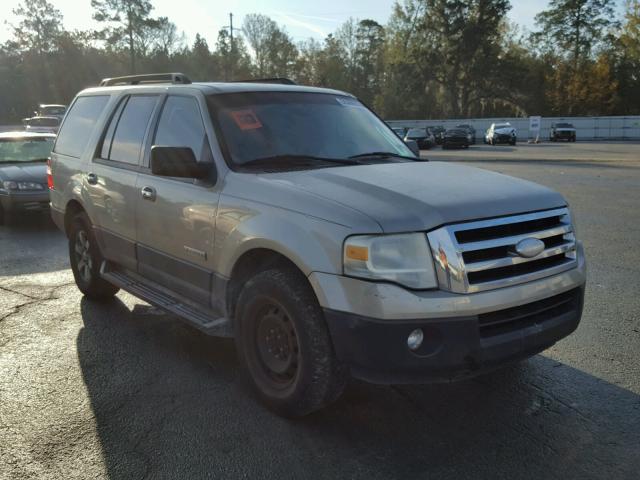 1FMFU15547LA35279 - 2007 FORD EXPEDITION TAN photo 1