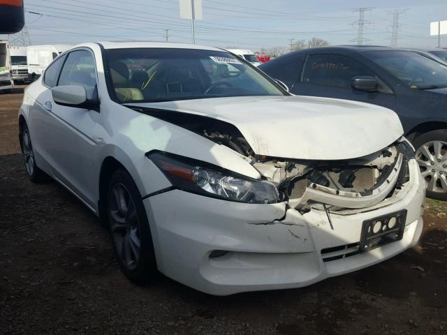 1HGCS2B83CA001343 - 2012 HONDA ACCORD EXL WHITE photo 1