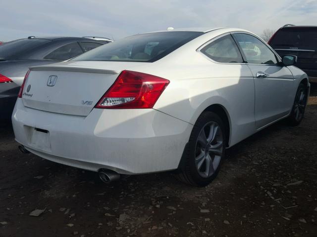 1HGCS2B83CA001343 - 2012 HONDA ACCORD EXL WHITE photo 4