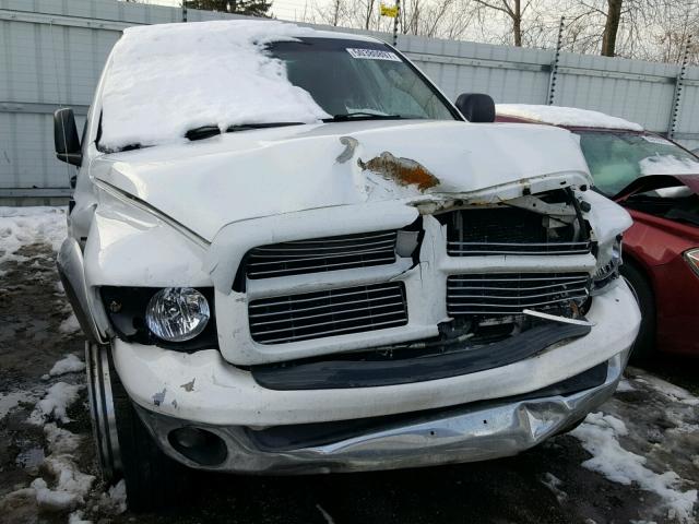 1D7HU18D94S607602 - 2004 DODGE RAM 1500 S WHITE photo 9