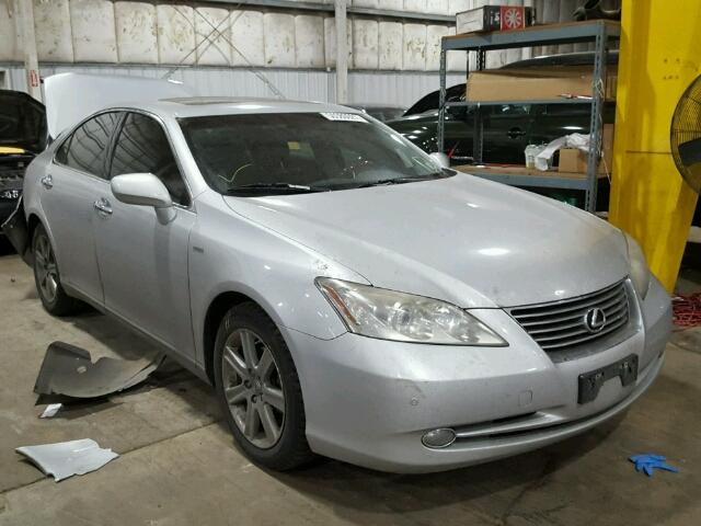 JTHBJ46G582245389 - 2008 LEXUS ES 350 SILVER photo 1