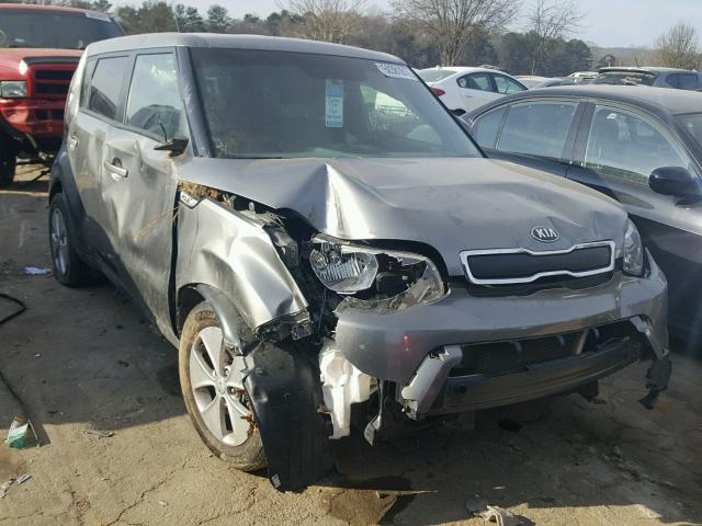 KNDJN2A25F7153622 - 2015 KIA SOUL GRAY photo 1