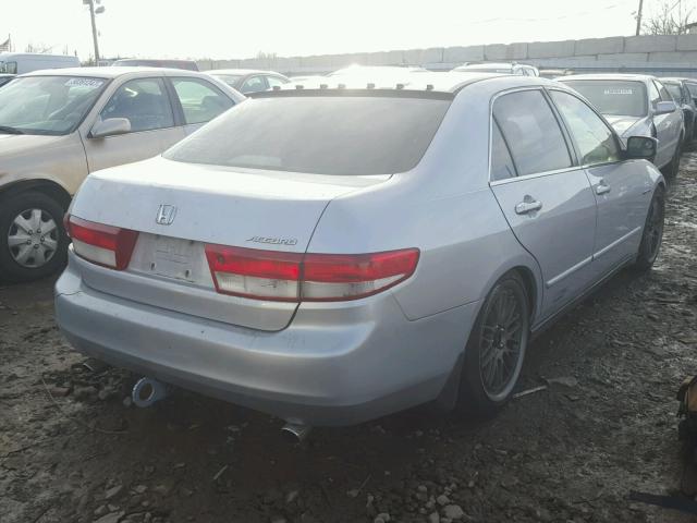 1HGCM66354A015374 - 2004 HONDA ACCORD LX SILVER photo 4