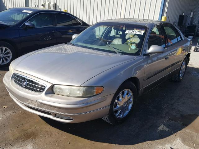 2G4WB52K2X1511798 - 1999 BUICK REGAL LS GOLD photo 2